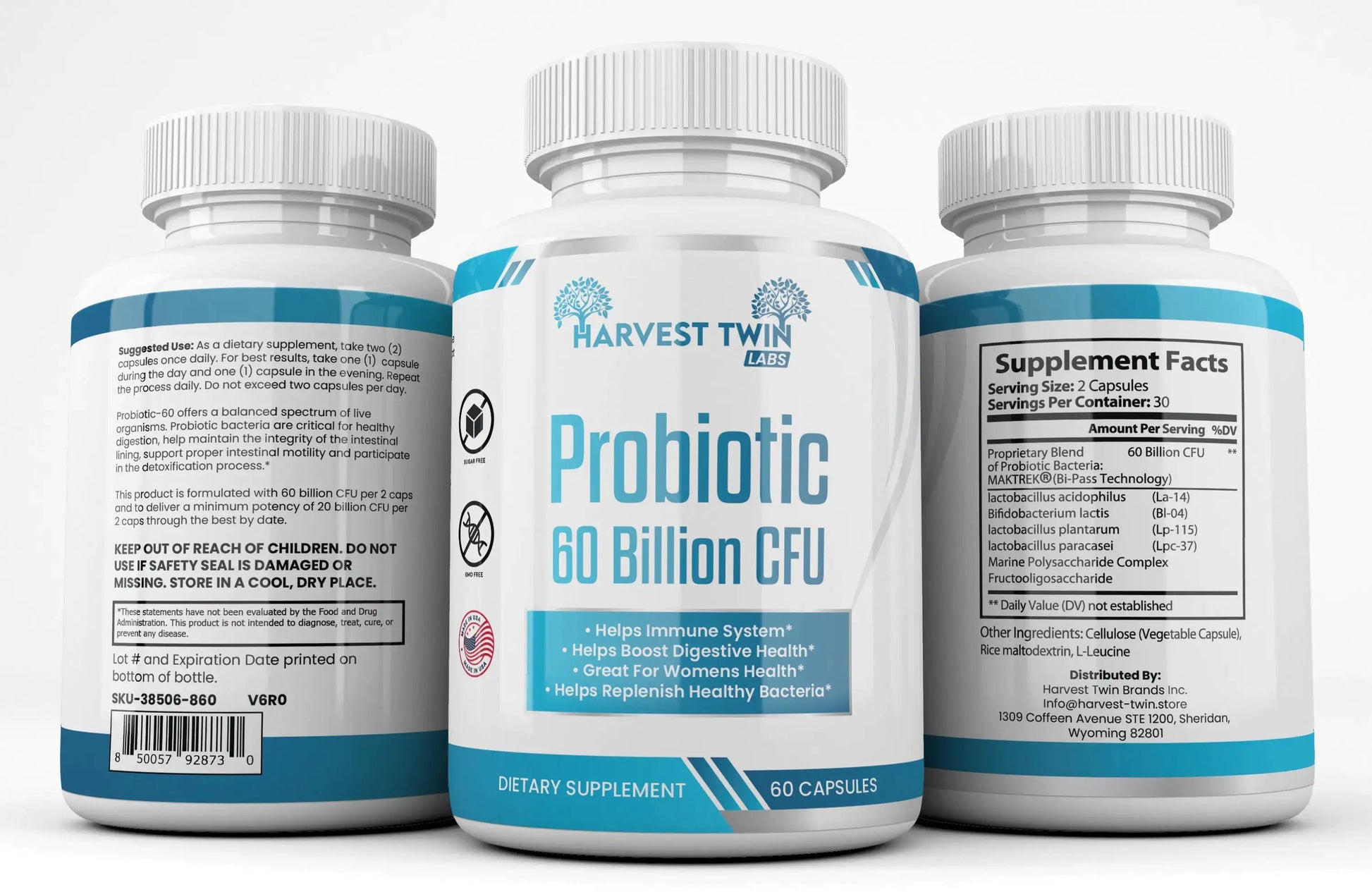 Probiotic 60 Billion CFU - Green Life & Fitness